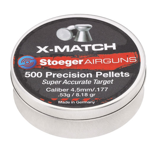 Stoeger X-Match Flachkopf Diabolos 500 Stck 4,5 mm Bild 1