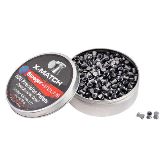 Stoeger X-Match Flachkopf Diabolos 500 Stck 4,5 mm Bild 2