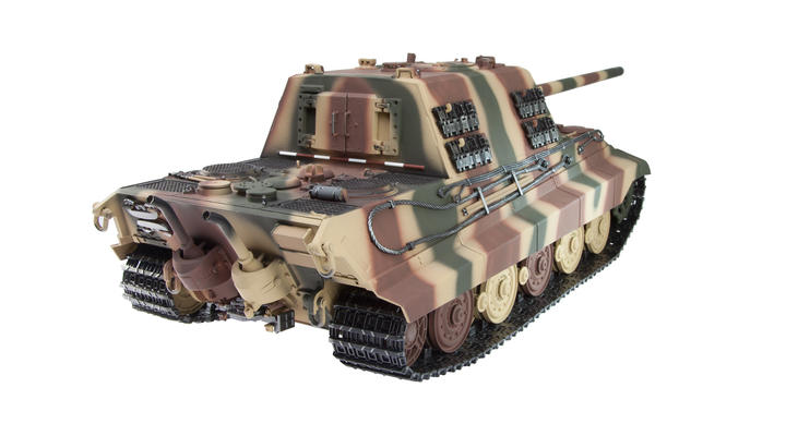 Torro RC Panzer Jagdtiger VI Profi-Edition 1:16 schussfhig sommertarn inkl. Holzkiste Bild 2