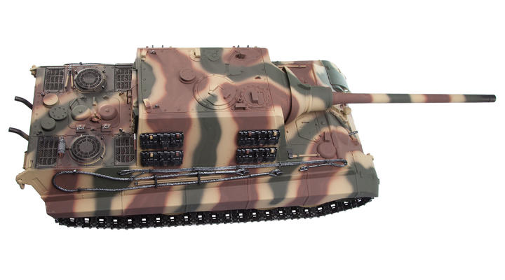 Torro RC Panzer Jagdtiger VI Profi-Edition 1:16 schussfhig sommertarn inkl. Holzkiste Bild 3