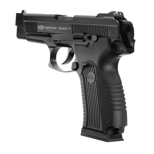 Gletcher MP-443 CO2 Luftpistole Kal. 4,5mm BB Non Blowback schwarz Bild 2