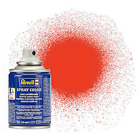 Revell Acryl Spray Color Sprühdose Leuchtorange matt 100ml 34125