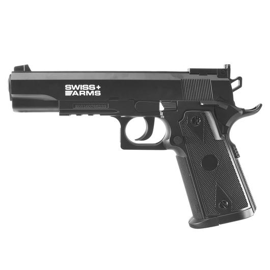 Swiss Arms P1911 Match CO2 Pistole 4,5mm BB schwarz