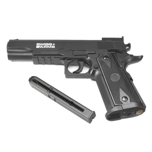 Swiss Arms P1911 Match CO2 Luftpistole 4,5mm BB schwarz Bild 3