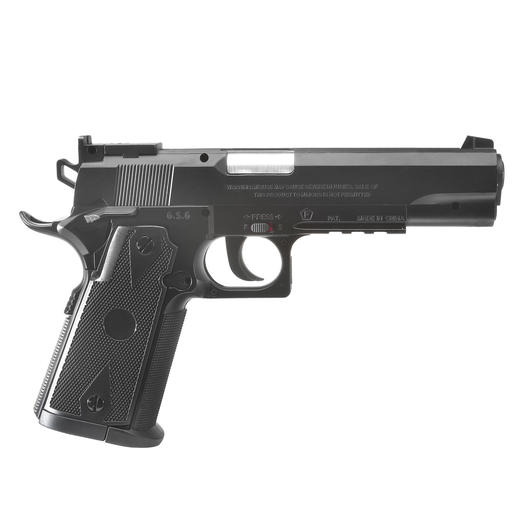 Swiss Arms P1911 Match CO2 Luftpistole 4,5mm BB schwarz Bild 4