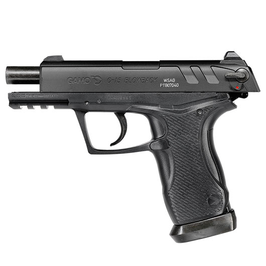 Gamo C15 CO2 Luftpistole Kal. 4,5mm BB Blowback schwarz Bild 3