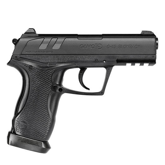 Gamo C15 CO2 Luftpistole Kal. 4,5mm BB Blowback schwarz Bild 4