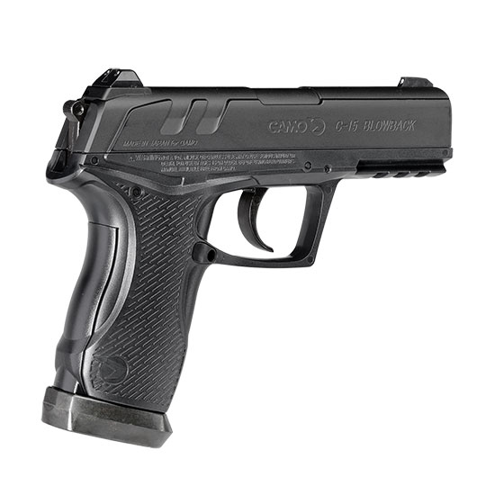 Gamo C15 CO2 Luftpistole Kal. 4,5mm BB Blowback schwarz Bild 8
