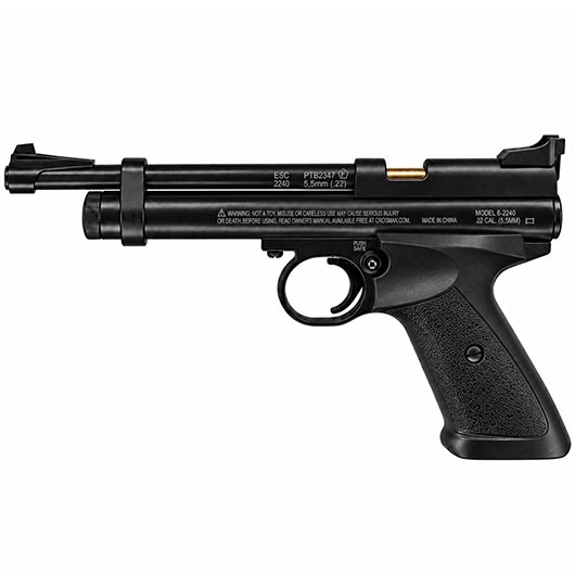 Crosman 2240 CO2 Luftpistole Kal. 5,5mm Diabolo schwarz