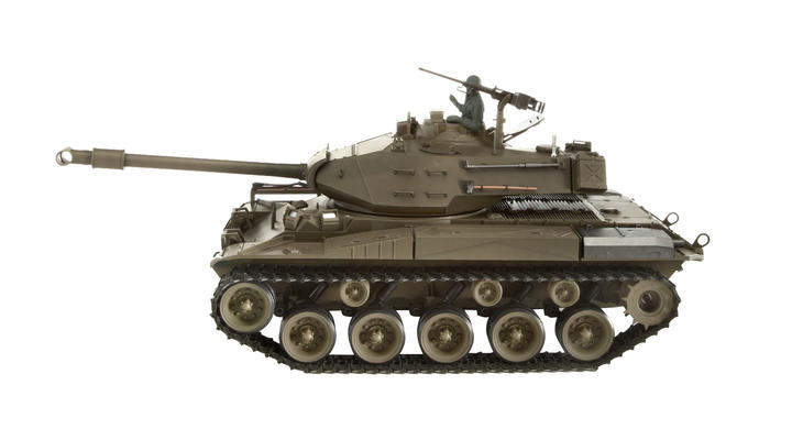 Amewi RC Panzer HL Walker Bulldog M41A3 1:16 schussfhig RTR oliv Bild 1