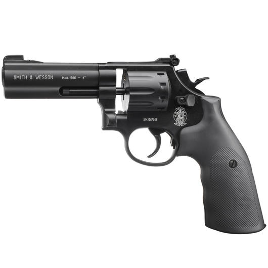 Smith & Wesson Mod. 586 4 Zoll CO2 Revolver Kal. 4,5mm (.177) Diabolo schwarz