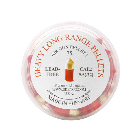 Skenco Spitzkopf-Diabolos Heavy Long Range Pellets 5,5mm 75 Stck Bild 3