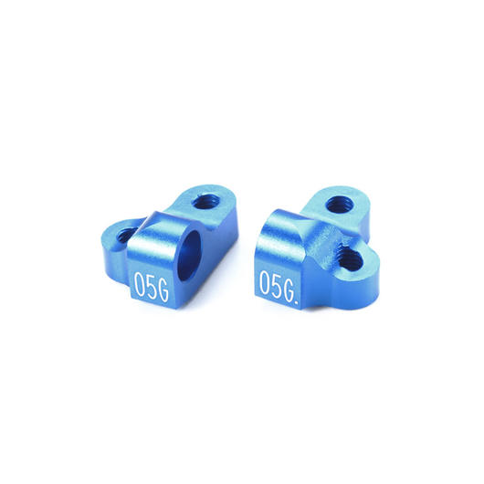 Tamiya TRF419 Rigid Querlenkerhalter 05G (2 Stck) blau 54700