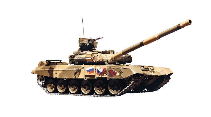 Heng Long RC Russischer Kampfpanzer T-90 1:16 schussfhig, Metallketten, Rauch & Sound RTR Bild 3