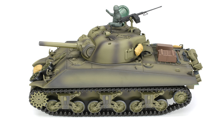 RC U.S. M4A3 Sherman Panzer 1:16 schussfhig, Rauch & Sound, RTR Bild 1