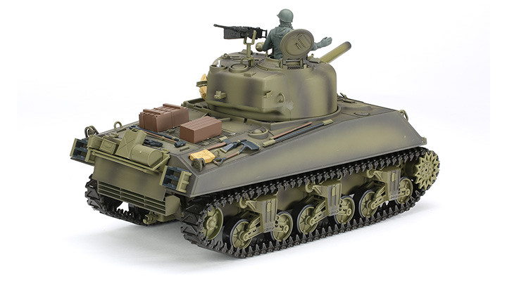 RC U.S. M4A3 Sherman Panzer 1:16 schussfhig, Rauch & Sound, RTR Bild 4