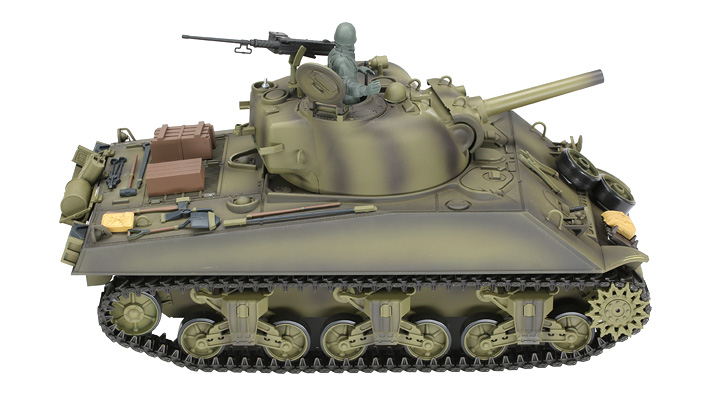 RC U.S. M4A3 Sherman Panzer 1:16 schussfhig, Rauch & Sound, RTR Bild 5