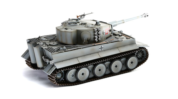 Tiger I RC Panzer 1:16 mit Infrarot Gefechtssimulation panzergrau Bild 2