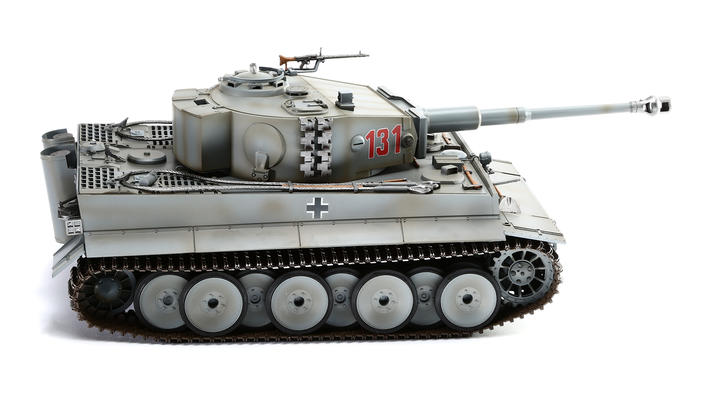 Tiger I RC Panzer 1:16 mit Infrarot Gefechtssimulation panzergrau Bild 3