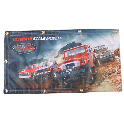 RC4WD 330 x 600 mm Stoffbanner Scale Modelle Z-L0160