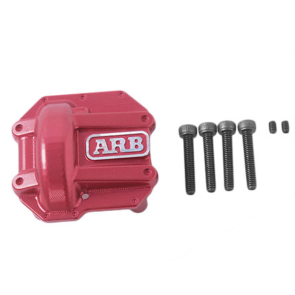 RC4WD Alu Abdeckung ARB rot für AR44 / SCX10 II Z-S1756