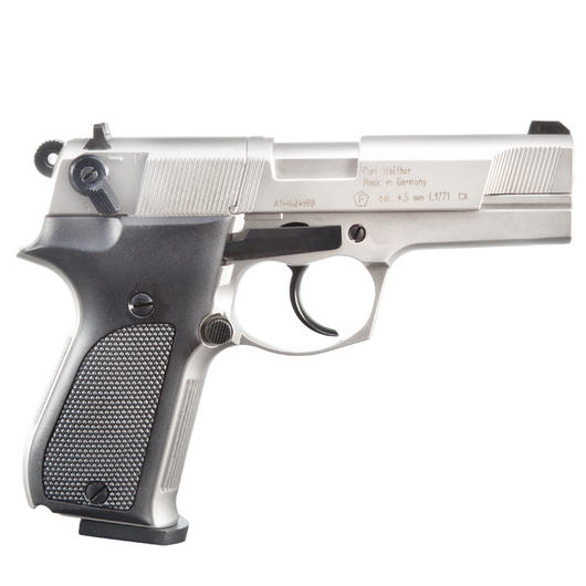 Walther CP88 4 Zoll CO2 Luftpistole 4,5mm (.177) Diabolo nickel Bild 3