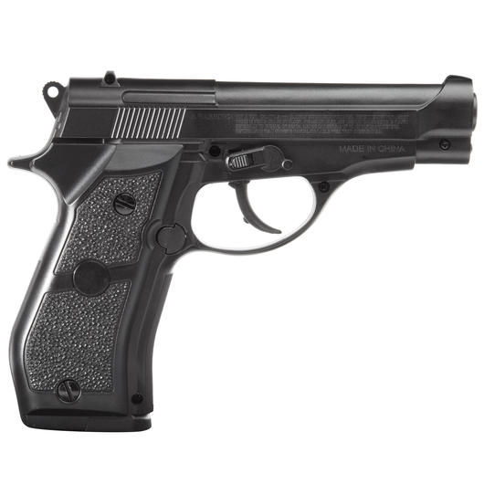 Swiss Arms P84 CO2 Luftpistole Kal. 4,5mm BB Non Blowback Vollmetall schwarz Bild 2