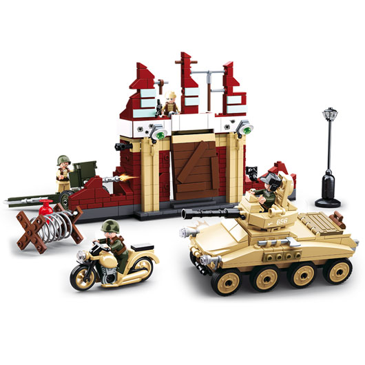 Sluban WWII Battle of Stalingrad 479 Teile M38-B0696