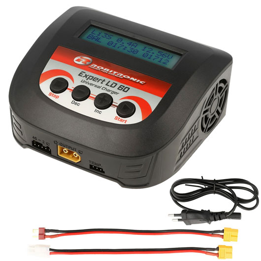 Robitronic Expert LD 60 Ladegert LiPo 2-4s 6A 60W R01012