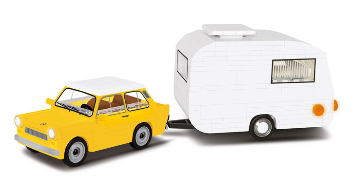 Cobi Youngtimer Collection Trabant 601 mit Caravan 218 Teile 24590