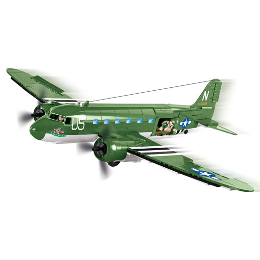 Cobi Historical Collection Bausatz Flugzeug Douglas C-47 Skytrain - Dakota 550 Teile 5701