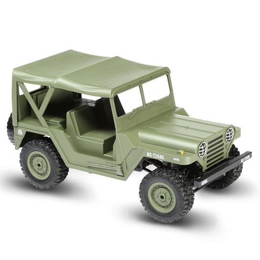 1:14 RC U.S. Militr Gelndewagen 2,4GHz 4WD RTR military grn 22386 Bild 3