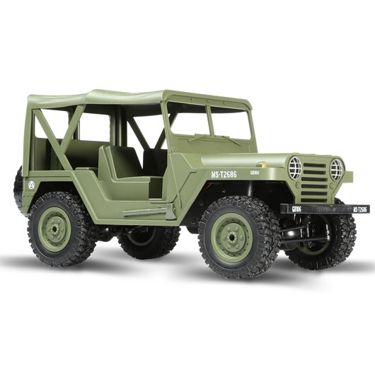 1:14 RC U.S. Militr Gelndewagen 2,4GHz 4WD RTR military grn 22386 Bild 4