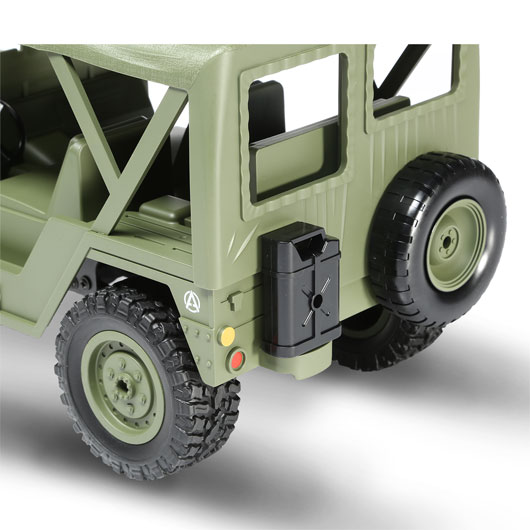 1:14 RC U.S. Militr Gelndewagen 2,4GHz 4WD RTR military grn 22386 Bild 7