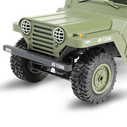 1:14 RC U.S. Militr Gelndewagen 2,4GHz 4WD RTR military grn 22386 Bild 8