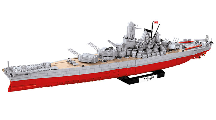 Cobi Historical Collection Bausatz Battleship Yamato 2500 Teile