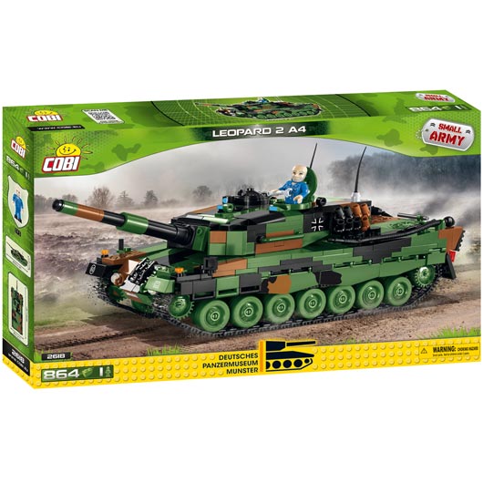 Cobi Small Army Bausatz Panzer Leopard 2A4 864 Teile 2618 Bild 2