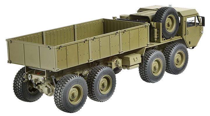 Amewi RC US Milit rtruck 8x8 Kipper 1 12 RTR military gr n inkl. 2