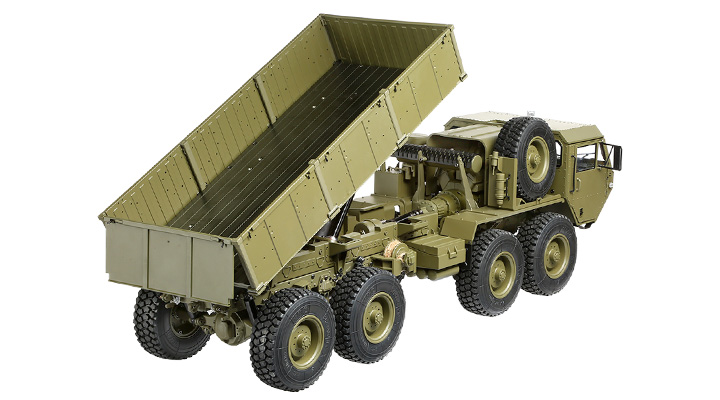 Amewi RC US Militrtruck 8x8 Kipper 1:12 RTR military grn inkl. 2,4 GHz Fernsteuerung Bild 5