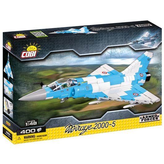 Cobi Armed Forces Bausatz Flugzeug Mirage 2000-5 400 Teile 5801 Bild 2