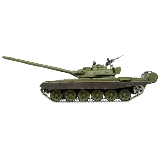 Heng-Long RC Panzer T-72, grn 1:16 schussfhig, Infrarot-Gefechtssystem, Rauch & Sound, Metallgetriebe, Metallketten, RTR Bild 2
