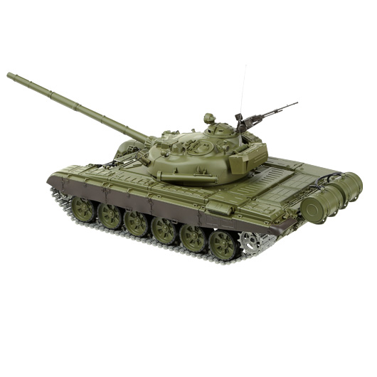 Heng-Long RC Panzer T-72, grn 1:16 schussfhig, Infrarot-Gefechtssystem, Rauch & Sound, Metallgetriebe, Metallketten, RTR Bild 3