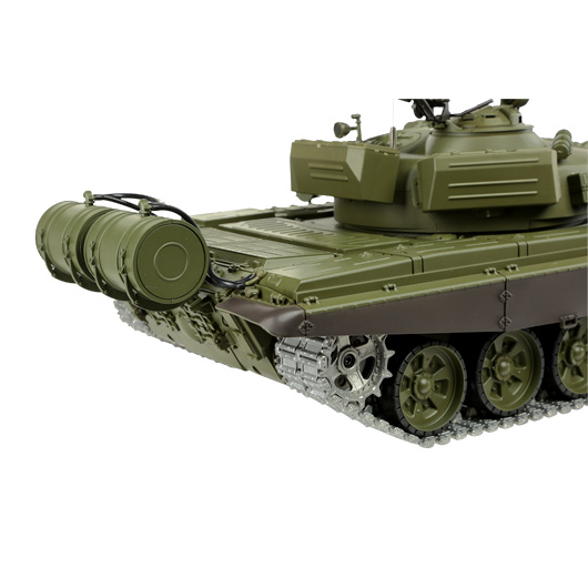Heng-Long RC Panzer T-72, grn 1:16 schussfhig, Infrarot-Gefechtssystem, Rauch & Sound, Metallgetriebe, Metallketten, RTR Bild 5