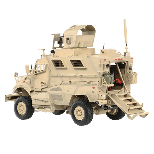 Torro RC US Militrfahrzeug Maxx Pro MRAP 1:16 Licht und Sound sandfarben Bild 4