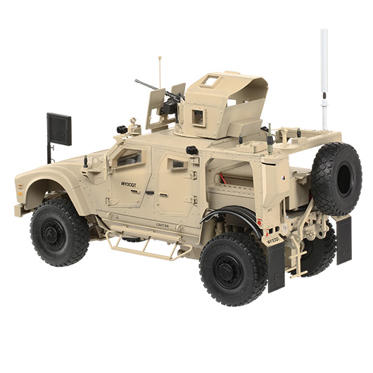 Torro RC US Militrfahrzeug M-ATV MRAP 1:16 Licht und Sound sandfarben Bild 3
