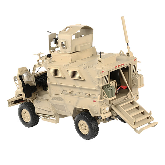 Torro RC US Militrfahrzeug M-ATV MRAP 1:16 Licht und Sound sandfarben Bild 4