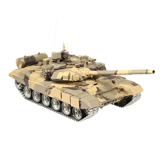 Amewi Rc Panzer Russischer T-90 tarn, 1:16, RTR, schussf., Infrarot-Gefechtssystem, Rauch & Sound, Metallgetriebe -ketten Bild 10