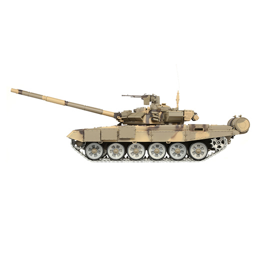 Amewi Rc Panzer Russischer T-90 tarn, 1:16, RTR, schussf., Infrarot-Gefechtssystem, Rauch & Sound, Metallgetriebe -ketten Bild 2