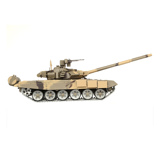Amewi Rc Panzer Russischer T-90 tarn, 1:16, RTR, schussf., Infrarot-Gefechtssystem, Rauch & Sound, Metallgetriebe -ketten Bild 5