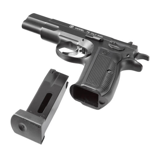 ASG CZ75 Ceska Zbrojovka CO2 Luftpistole 4,5mm BB Vollmetall schwarz Bild 4